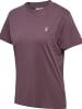 Hummel T-Shirt Hmlpulse Damen in BLACK PLUM