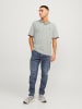 Jack & Jones Polo T-Shirt Pique Kurzarm Hemd Basic JPRBLUWIN in Grün