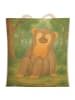 Mr. & Mrs. Panda Shopper-Tasche Affe Design ohne Spruch in Weiß