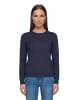 Betty Barclay Basic-Strickpullover mit Rundhalsausschnitt in dunkelblau