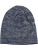 styleBREAKER Beanie Mütze in Dunkelblau meliert