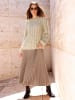 Heine Pullover in ecru-sesam-meliert