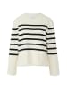 comma Pullover in ecru marine - 0002