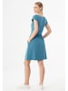 Organication Minikleid "WCASUAL009" in Petrolblau