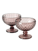 Boltze Schale Aurora 2er Set in rosa