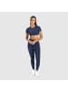 SMILODOX Crop Shirt Soheli in Marineblau