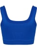 Hummel Sport-BH "Pulse Seamless Rib Bra" in Blau