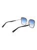 Ana Hickmann Frauen Sonnenbrille Quadratisch Schwarz