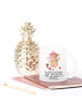 Mr. & Mrs. Panda Glas Maus Basteln mit Spruch in Transparent