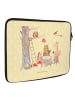 Mr. & Mrs. Panda Laptop Tasche Waldtiere Picknick ohne Spruch in Gelb Pastell