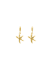 Luxenter Ohrringe Snes mit 18 Karat Gelbgold-Finish-SNES