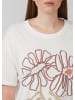 QS T-Shirt in 02D0_creme