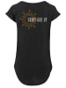 F4NT4STIC Long Cut T-Shirt Sunny side up in schwarz