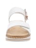 remonte Sandalette in weiß