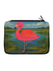 Mr. & Mrs. Panda Schreibmappe Flamingo Classic Design ohne Spruch in Weiß