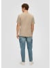 s.Oliver T-Shirt kurzarm in Beige