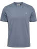 Hummel Sportshirt "Hmlpulse T-Shirt" in Blau