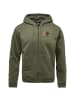 Black Diamond M FADED FULL ZIP HOODY in Grün