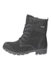 Ricosta Grundschule Warmfutter Stiefelette in schwarz