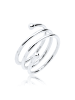 Elli Ring 925 Sterling Silber Spirale in Silber