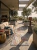 KADIMA DESIGN Outdoor-Teppich Patchwork pflegeleicht Balkon Terrasse Outdoor in Mehrfarbig