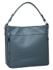 Cluty Handtasche echt Leder in hellblau