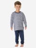 Schiesser Pyjama Nightwear 1 in Dunkelblau