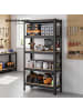 SONGMICS Schwerlastregal Cozory in schwarz - (B)75 x (H)150 x (T)30 cm
