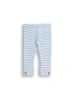 Coccodrillo Baumwoll-Leggings mit langem Hosenbein in hellblau