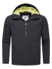ragwear Kapuzenjacke Lewie in Black