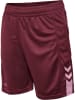 Hummel Shorts Hmlactive Pl Shorts Kids in BURGUNDY