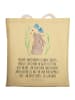 Mr. & Mrs. Panda Schultertasche Hase Blume mit Spruch in Gelb Pastell