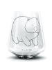 Mr. & Mrs. Panda Tumbler Wombat ohne Spruch in Transparent