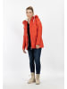 DreiMaster Damen Regenjacke Mit Teddyfutter in Rot