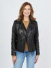 JCC Lederjacke 7080 in schwarz