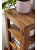 KADIMA DESIGN Standregal MUMBAI Massiv-Holz 105 cm Wohnzimmer-Regal mit 4