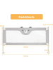 COSTWAY Bettgitter 175cm in Grau