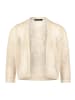 Betty Barclay Grobstrickjacke mit Lochmuster in beige