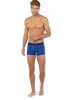 HOM Boxer Briefs Tropical no. 2 in navy/blue/blue print