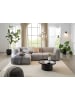 home24 home24 Couchtisch aus Holzwerkstoff in Beige / Braun - 80 x 80 x 35 cm in Eiche Schwarz