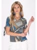 VIRITA Women Blouse in Blue Multicolor