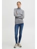 Oxmo Rollkragenpullover OXKatja in Grau