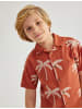 KOTON Shirt in Kachel Gemustert