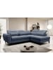 MF Design Nobel Recamiere Rechts in Marineblau -  (L) 265 x (B) 265 x (H) 100 cm