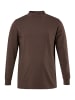 JP1880 Kurzarm T-Shirt in dunkelbraun
