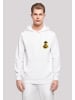 F4NT4STIC Basic Hoodie Rubber Duck Captain HOODIE UNISEX in weiß