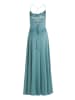 Vera Mont Abendkleid mit Wasserfallausschnitt in Cloudy Sky