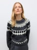 Vero Moda Strickpullover in Medium Grey Melange