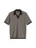 Marc O'Polo Strick-Poloshirt regular in Schwarz