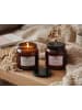 Beliani 2er-Set Kerze ABSOLUTE ALCHEMY in Braun